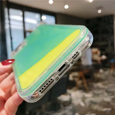 Luminous Neon Sand Case👑