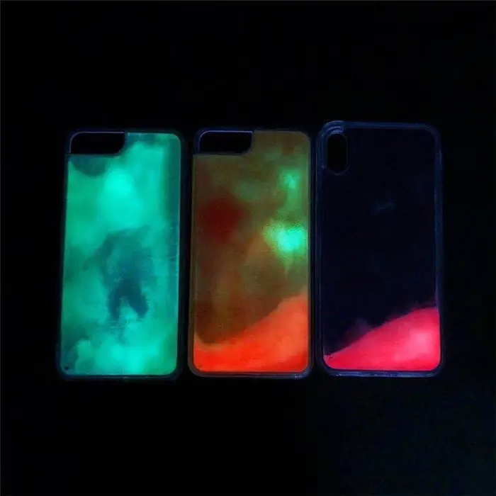 Luminous Neon Sand Case👑