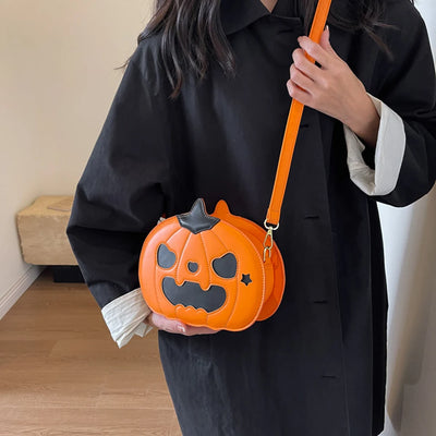 Halloween Pumpkin  Crossbody Bag