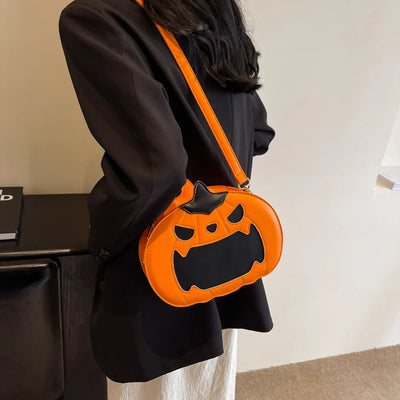 Halloween Pumpkin  Crossbody Bag